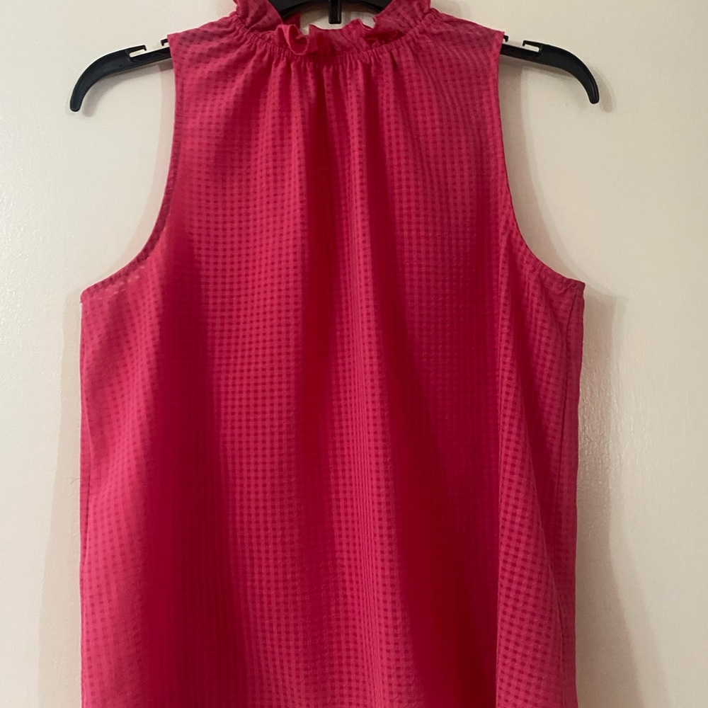 Sleeveless Pink Top